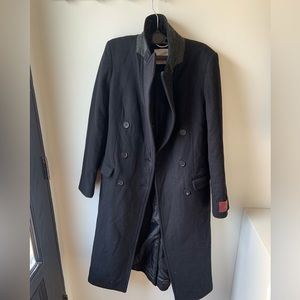 Never worn Aritzia Wilfred black wool coat